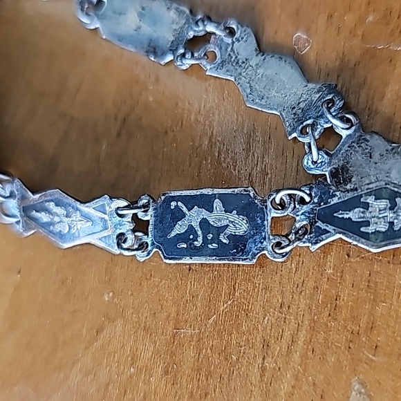 Vintage Siam Silver Bracelet - Picture 12 of 12